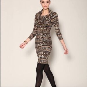 Plenty by Tracy Reese Shirred Cowl Neck Dress 
New with tag